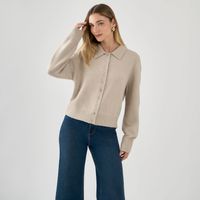 Cardigan Mujer Neck Malabar