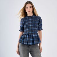 Blusa Mujer Checks Malabar