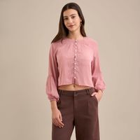 Blusa Mujer Jardin Amc Manga Larga