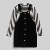 Vestido Para Teen Niña Conjunto Corduroy Zubito