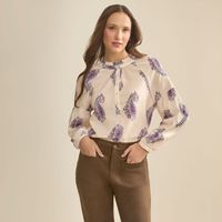 Blusa Mujer Caigua Madison Manga Larga
