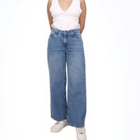 Jean Mujer Piedras Kayra Poblet Straight