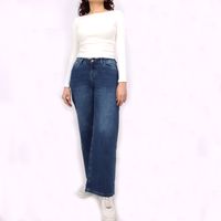 Jean Mujer Kayra Poblet Low Rise Wide Leg Vintage A