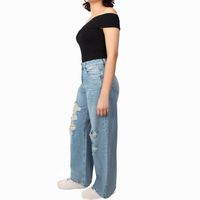 Jean Mujer Boyfriend Destroyer Kayra Poblet Baggy