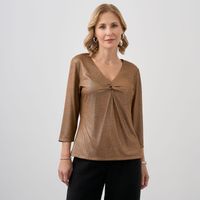 Polo Mujer Ocre Zafin
