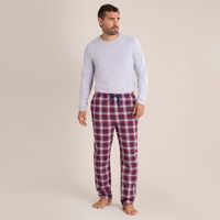 Pack X2 Pantalones Hombre Flannel Checks Storage
