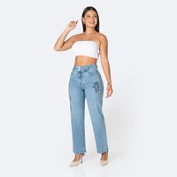 Jean Mujer Linhaa Pionier Straight