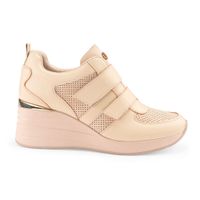 Zapatillas Urbanas Via Uno Mujer H21583-12-3 Beige