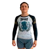 Polo Deportivo Tapout Mujer Proudly Negro
