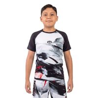 Polo Deportivo Tapout Niño Flow Negro