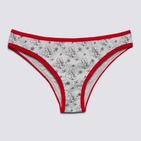 Calzón Mujer Bikini Love Minnie Disney