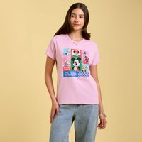Polo Mujer Together Disney Manga Corta