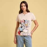 Polo Mujer Amigas Disney Manga Corta