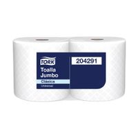 Papel Toalla Jumbo Tork® Económico 2 Rollos x 200 mts.