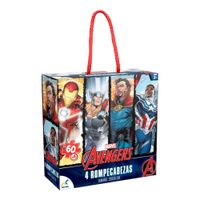 Rompecabezas 4 En 1 Disney Avengers