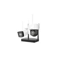 Kit Cámara de Seguridad WiFi 4MP: NVR+1Cámara Fija+1Cámara PT