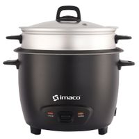Olla Arrocera IMACO 2.8L RC28NE C/Vaporera Negro Mate