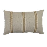Cojin Lineas Beige 30 x 50Cm