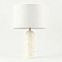 Lampara Mesa Marmol 48 Cm