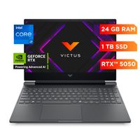 Laptop Gaming VICTUS 15-fa2029la Core i7 24 GB NVIDIA® GEFORCE RTX ™ 5050 GPU (8 GB GDDR7 dedicado) 1 TB SSD 15.6"" FHD Windows 11 Home