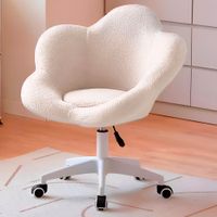 Silla Giratoria de Escritorio Oficina Buckingham Flower Blanca - Niña