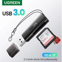 Mini UGREEN Card Reader USB 3.0 Windows SD-TF-Micro SD