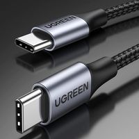 Cable 2m Usb-c Carga Rapida 100w Premium Nylon Trenzado