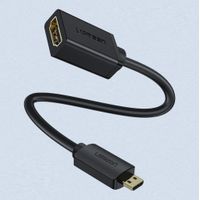 Adaptador Micro Hdmi Full Hd 4k 60hz Audio Video GoPro