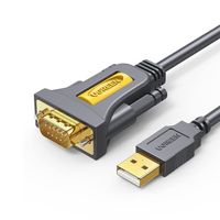 Original Cable Usb 2.0 Serial Rs232 Pvc (3m) Db9 Windows Pc