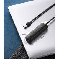 Hub USB 3.0 OTG 4 Puertos USB 3.0 Portable PC Android
