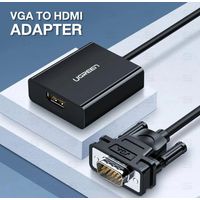 Adaptador Conversor VGA Macho - HDMI Audio 3.5mm Tv Pantalla