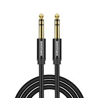 Cable Balanceado Original 6.35mm Macho 3m Pvc Plug Estereo TRS