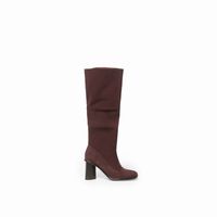 Botas Mujer Sfera Serraje Woman Burdeo