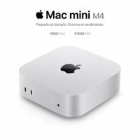 MAC MINI M4 16GB RAM 512GB SSD - SILVER