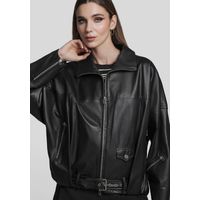 CASACA CUERO MUJER BOMBER
