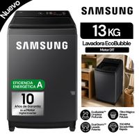 Lavadora Ecobubble 13kg Gris Grafito Samsung WA40F13E4CPE