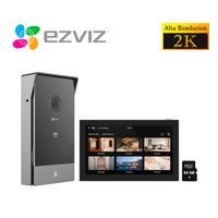 Videoportero Doméstico Inteligente HP7 2K Ezviz Exterior  SD 64GB