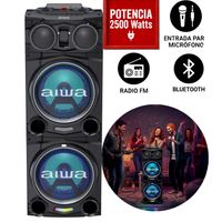 Torre de Sonido AWPOC10 BT 2500W PMPO DJ Fiesta