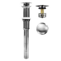 Desagüe XL Push ULTRAINOX® 13"" sin rebose Metusa Milenium