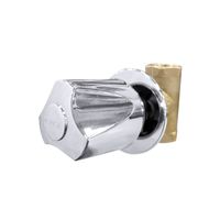 Llave de ducha en bronce con salida Metusa Magic