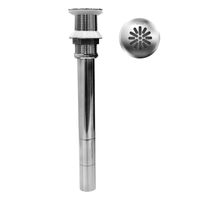 Desagüe XL Decorativo ULTRAINOX® 13"" con rebose Metusa Milenium