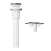 Desagüe para lavatorio 1 1/4""x10"" con tapón sumidero atrapa pelo Metusa