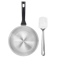 Sartén TRAMONTINA Brava 24cm + Espátula