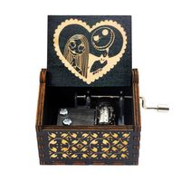 Caja Musical Jack Skellington y Sally Figura Muñecos Funko Halloween