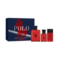 Set Perfume Polo Red Ralph Lauren Hombre Edt 125Ml + 40Ml + Desodorante