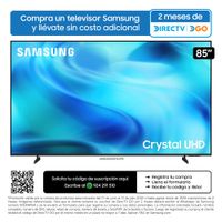 Televisor SAMSUNG CRYSTAL UHD 85"" UHD 4K Smart TV U8000H Vision AI