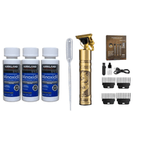 MINOXIDIL 5% 3 POMOS MAQUINA DE AFEITAR