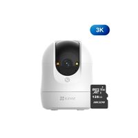Cámara de seguridad Ezviz C6N G1 3K 5MP + Micro SD 128GB para interior 360° detección IA