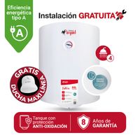 TERMA ELÉCTRICA 80 L BRYANT ZAFIRO XPAND MAYOR DURACIÓN