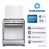 Cocina Indurama Galicia Croma 6 Quemadores